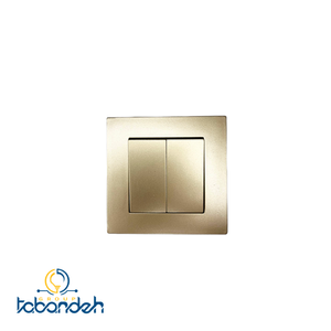 کلید دوپل BEKER مدل آسان بژ با قاب بژ